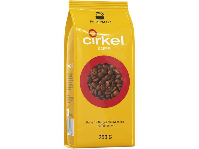 BildeKaffe Cirkel Filtermalt 250G (24 poser)