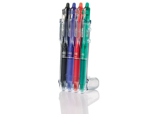 BildeGeleroller Pilot Frixion Click 07 Ass (4 stk)