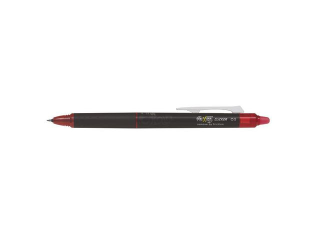 BildeGeleroller Frixion Point Clicker 0,5 Rød (12 stk)