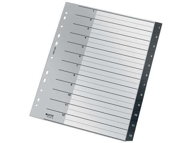 Register Leitz Recycle 1-12 A4+ Pp