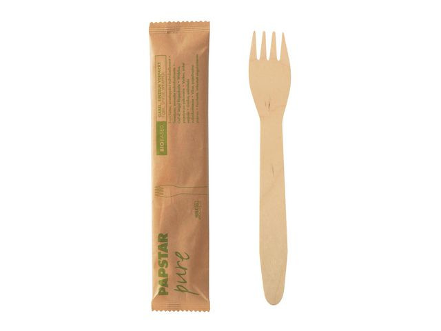 BildeGaffel Pure Tre 15,5Cm Enkeltpakket (50 stk)