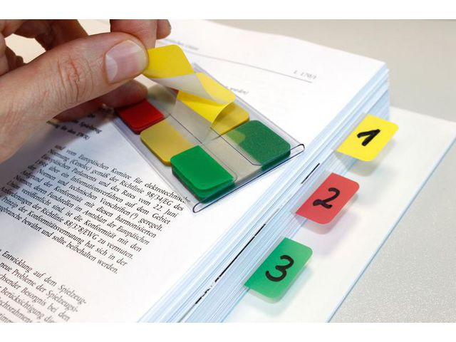 BildeIndex Info 25X38Mm Strong (3 stk)