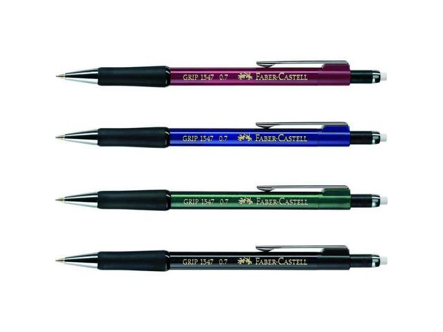 BildeTrykkblyant Faber Castell 07Mm Sort