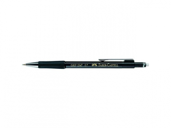 Trykkblyant Faber Castell 07Mm Sort