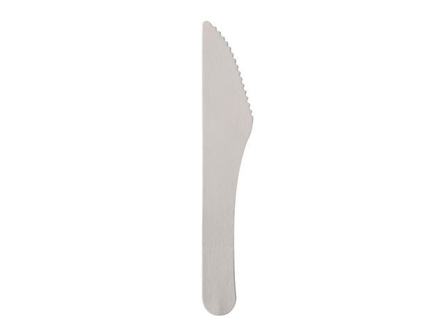 BildeKniv Pure Papp 15,8Cm Hvit (100 stk/pk, 10 pakker)