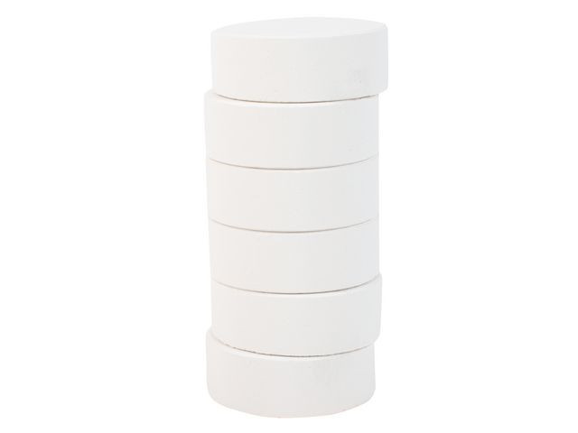 BildeMaling Playbox Blokkform Hvit (6 stk)
