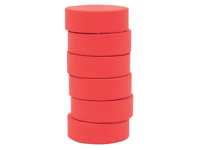 BildeMaling Playbox Blokkform Rød (6 stk)
