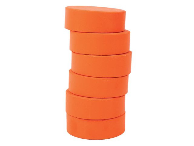 BildeMaling Playbox Blokkform Oransje (6 stk)