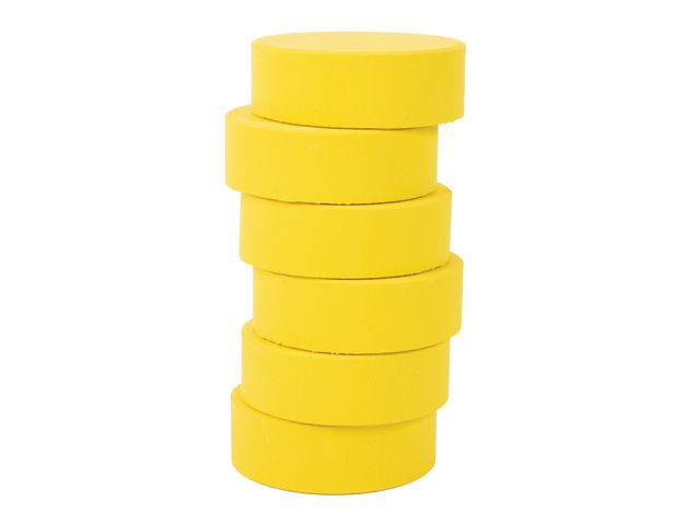BildeMaling Playbox Blokkform Gul (6 stk)