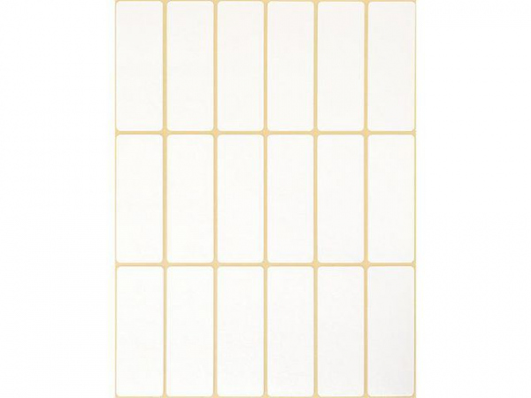 Etikett Avery Manuell 19X50Mm Hvit (486 stk)