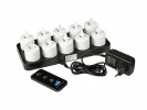 Led Lys Duni Movingflame Oppladbare (10...