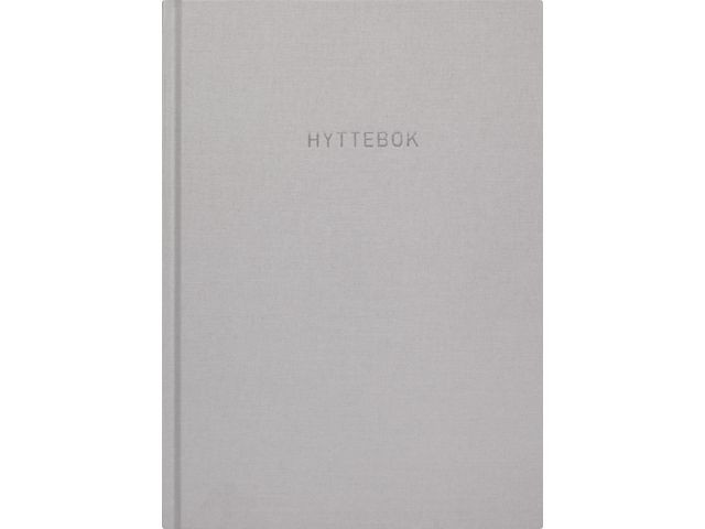 BildeHyttebok Grieg 192S. Ulinj. Tekstil Grå