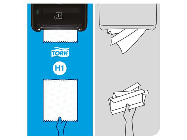BildeTørkerull Tork Matic 2L H1 150M Blå (6 stk)