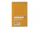 Notisblokk Emo 8X13Cm 60G 50Bl Linj Spir...