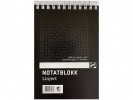 Notatblokk Emo A6 70G 100Bl Linj Spiral...