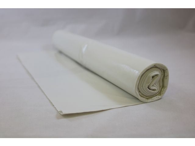BildeAvfallssekk Ld-Pe 72X110Cm 65My Hvit (10 stk/rull, 12 ruller)