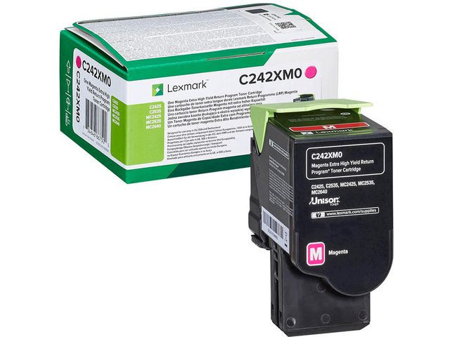 BildeToner Lexmark C242Xm0 Magenta