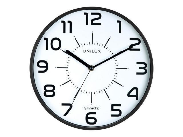 BildeVeggur Unilux Pop Ø28,5Cm Quartz Sort