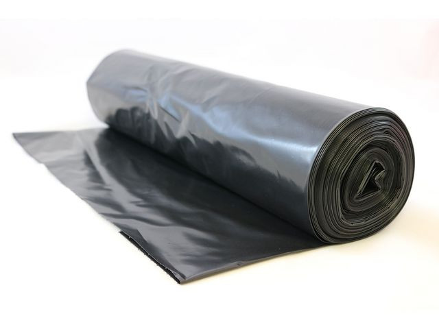 BildeAvfallspose Ld-Pe 60X90Cm 50My Sort (25 stk/rull, 10 ruller)