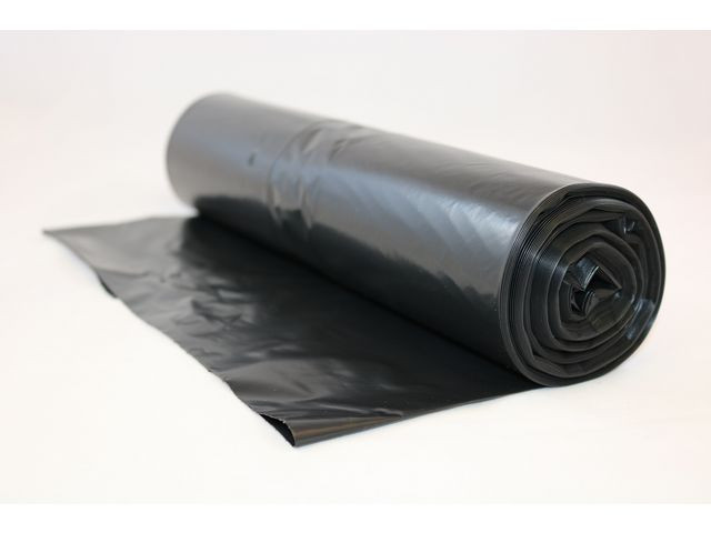 BildeAvfallssekk Ld-Pe 75X115Cm 40My Sort (25 stk/rull, 10 ruller)