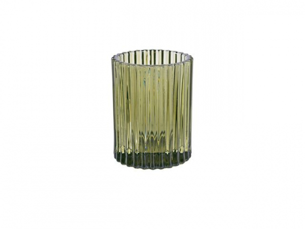 Lysholder Duni Glass 70X55Mm Grønn (6 stk)