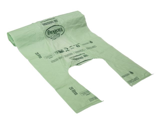 BildeBiopose Biobag Knyte 16My 20L (25 stk/rull, 16 ruller)