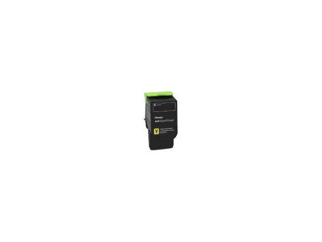 BildeToner Lexmark 78C20Y0 Return Gul