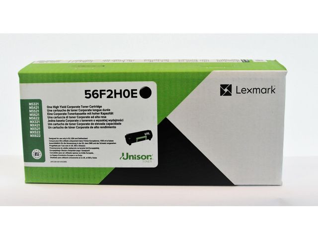 BildeToner Lexmark 56F2H0E Corp 15000S