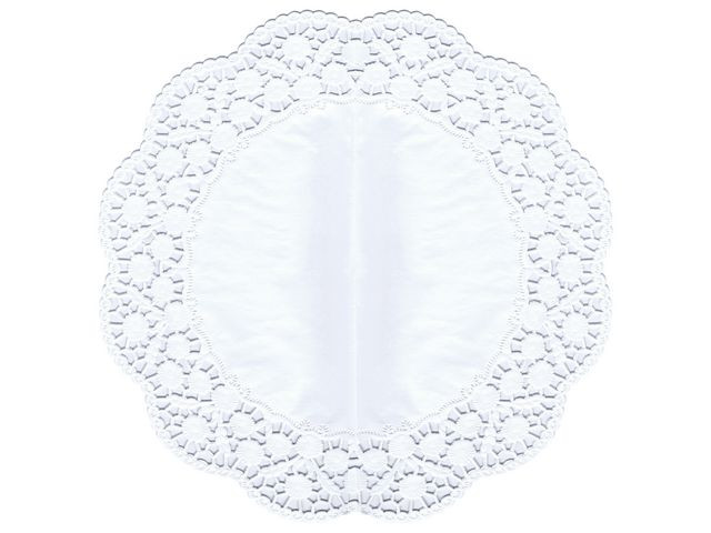 BildeFatpapir Papstar Ø36Cm Hvit (6 stk)