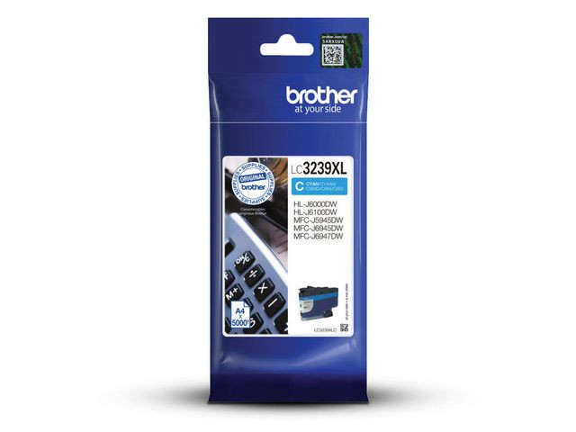 BildeBlekk Brother Lc3239Xlc Cyan