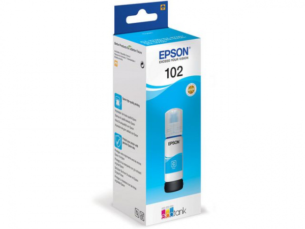 EPSON Ink C13T03R240 102 Cyan Ecotank