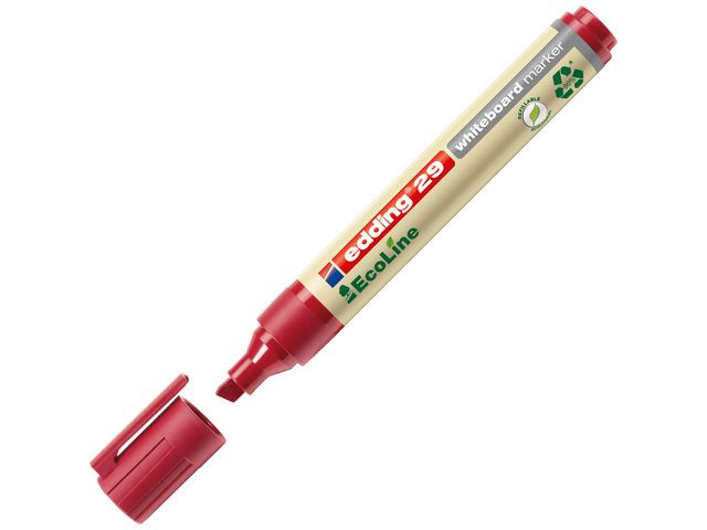 BildeWhiteboardpenn Edding 29 Ecoline Rød