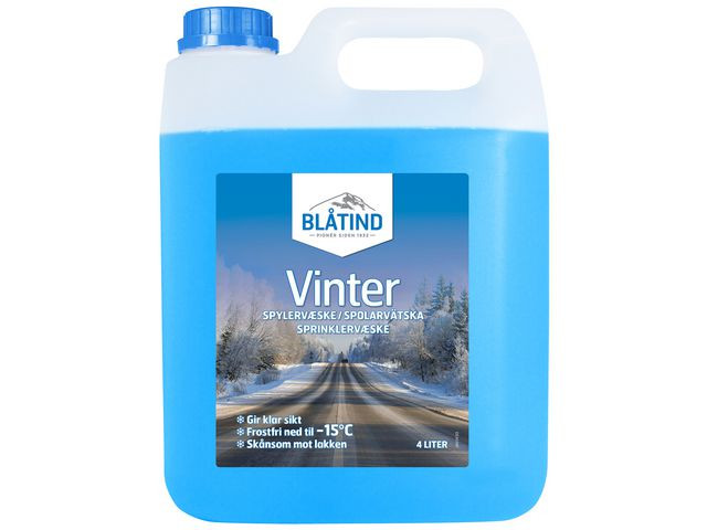 BildeSpylervæske Blåtind Vinter 4L (4 stk)