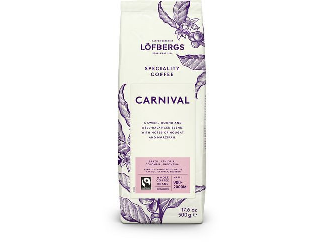 BildeKaffe Löfbergs Carnival Espr. Ft Hb 500G (8 poser)