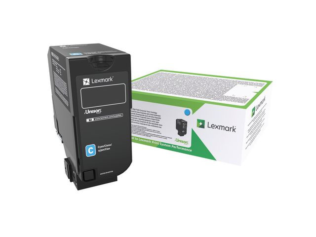 BildeToner Lexmark 74C2Hce Corp 12K Cyan