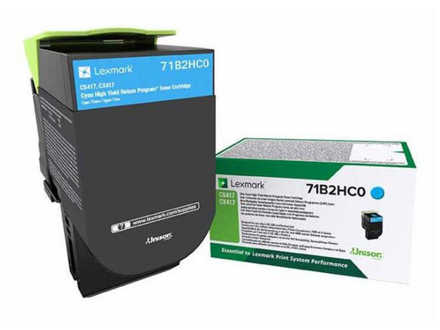 BildeToner Lexmark 71B2Hc0 Cyan