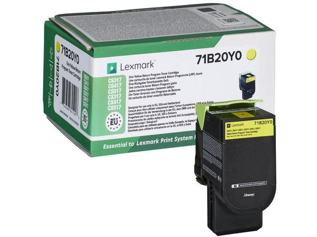 BildeToner Lexmark Return Prgm 3K Yellow