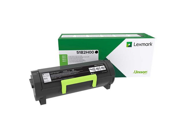 BildeToner Lexmark 51B2H000 Sort