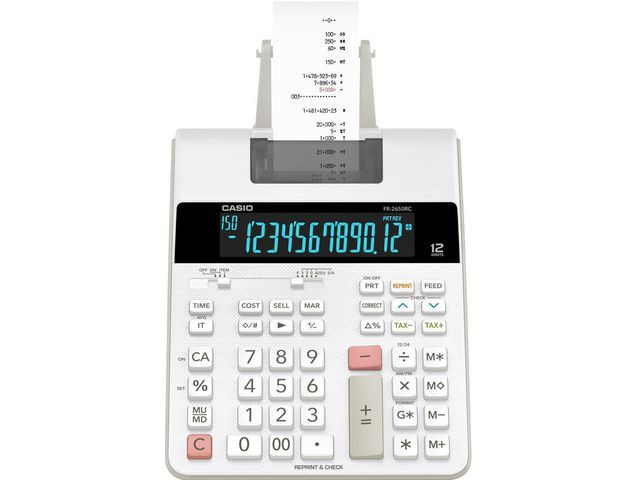 BildeRegnemaskin Casio Fr-2650Rc