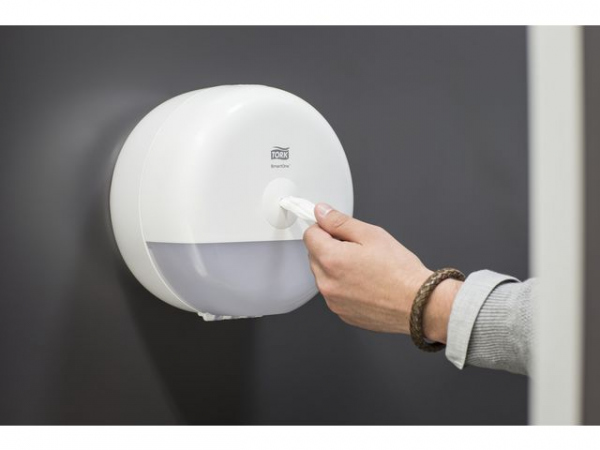 Dispenser Tork Smart Mini Toarl T9 Hvit