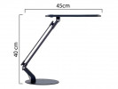 Lampe Unilux Led Rumbaled Sort