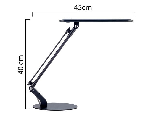 BildeLampe Unilux Led Rumbaled Sort