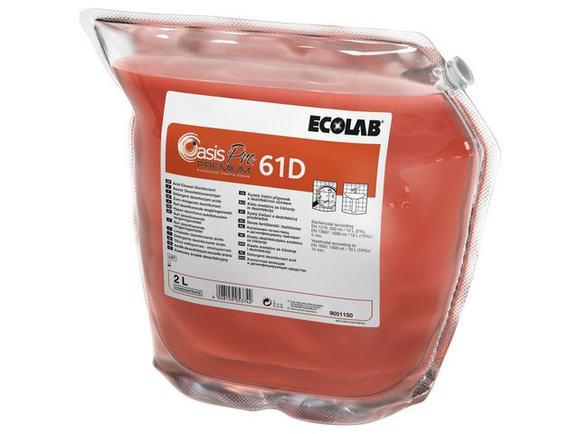 BildeRengjøring Ecolab Oasispro 61D Pre.2L (2 stk)