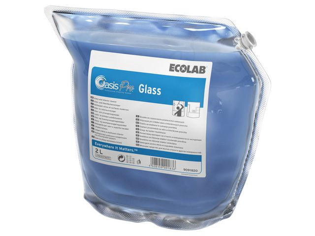 BildeGlasspuss Ecolab Oasis Pro Glass 2L (2 stk)