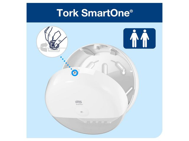 BildeDispenser Tork Smartone Toalett T8 Hvit