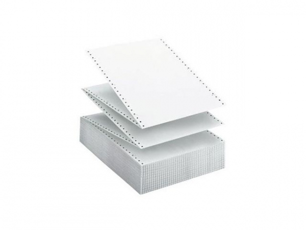 Listepapir 240Mmx12&quot; 80G 1X Hvit (2000 ark)