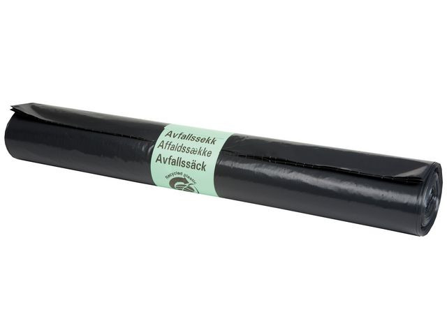 BildeAvfallssekk 70X110Cm 45My 100L Sort (10 stk)