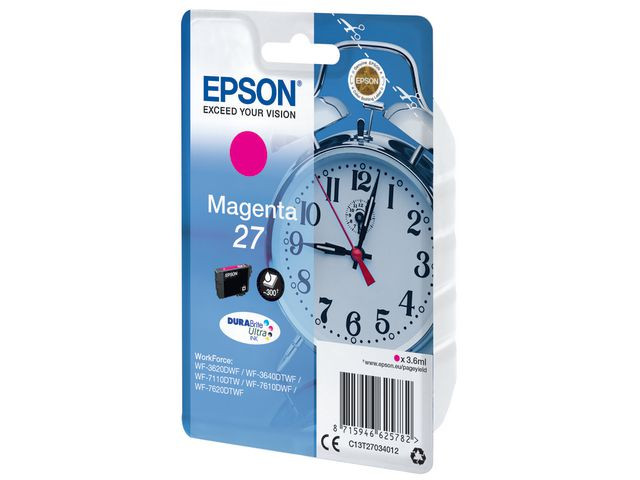BildeBlekk Epson 27 C13T27034012 Magenta