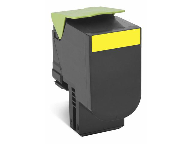BildeToner Lexmark 80C20Y0 Return Yellow