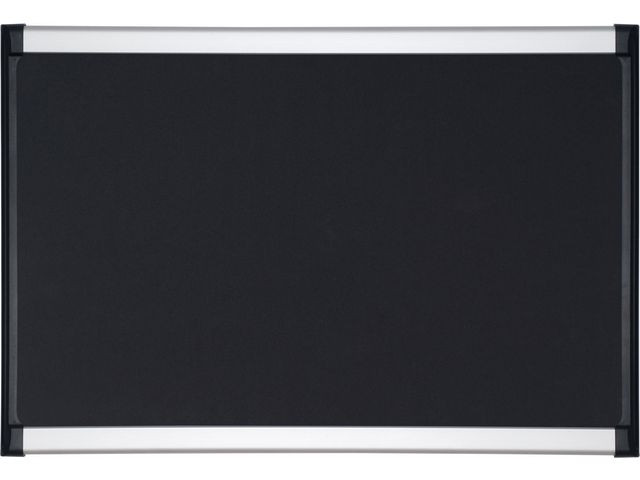 BildeOppslagstavle Bi-Office 90X120Cm Sort